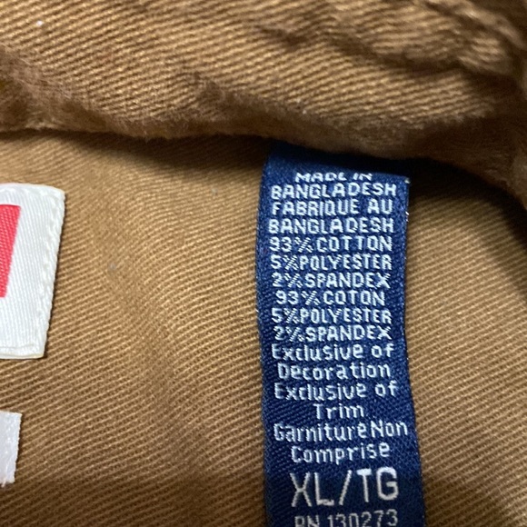 Brown Wrangler Flex Long Sleeve Button Down Stretch Shirt Size XL - Picture 5 of 6